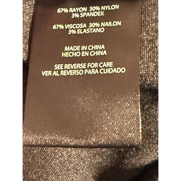 NWT Express Ponte Pant, Heather Gray, Size XS - Picture 8 of 8